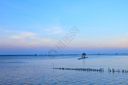 热带海的美丽日落 浪漫的 晴天 清除 场景 海岸 天空图片