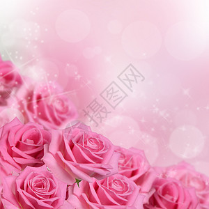 作为背景的粉红玫瑰 浪漫 情人节 夏天 花瓣图片