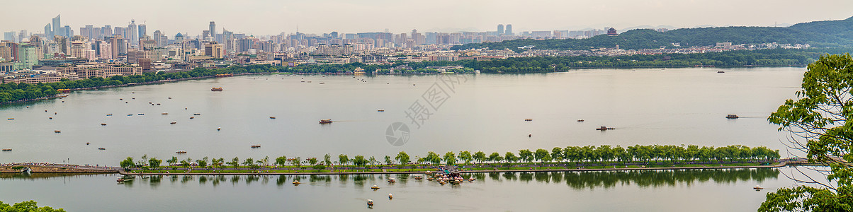 杭州市 亚洲 池塘 植物 反射 小路 墙 场景 旅游图片