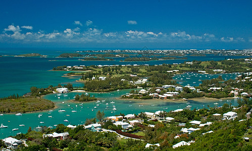 百慕大大湾绿松石大湾高清图片
