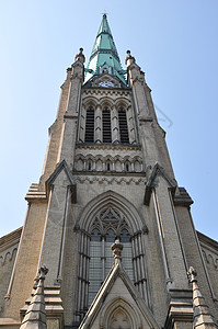 多伦多圣詹姆斯大教堂 云 英国圣公会 商业 加拿大 文化图片