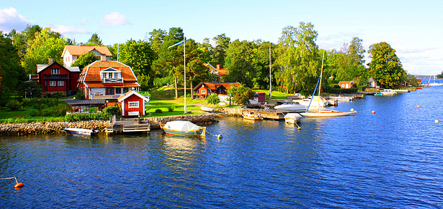 瑞典 天 国家 旅行 海 天空 湖 水 美丽图片