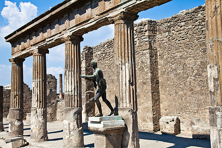 Pompeii - 考古遗址 爆发 废墟 纪念碑图片
