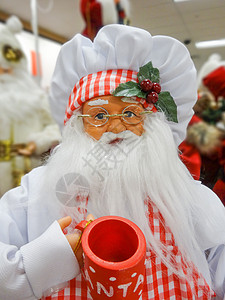 圣诞老人图玩具准备好假期 窗饰 艺术品 圣诞节 数字图片