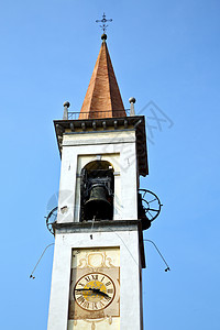 墙壁和教堂塔的修道 阳光明媚的日子 纪念碑 柱子图片