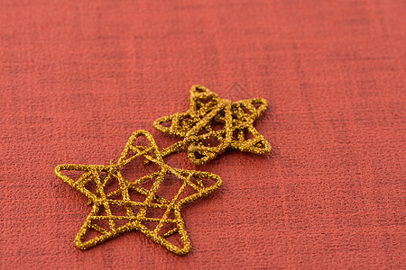 金金圣诞星星 红色的 金的 发光的 闪烁 黄色的 闪闪发光 闪光图片