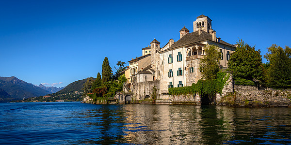 圣朱利奥教堂 闲暇 阿尔卑斯山 马焦雷湖 欧洲 城市 意大利图片