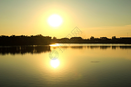 大省公园在日落时出名 乌东萨尼 泰兰 大学教师图片