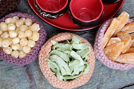 越南食物 泰特 果酱 越南月球新年 体重增加 吃图片