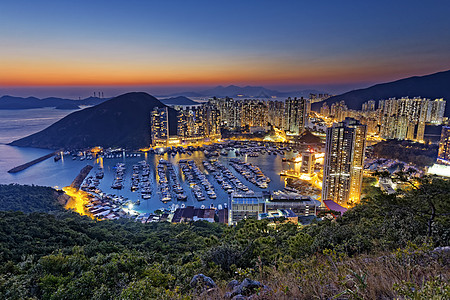 康阿伯丁 民众 旅行 旅游 黄昏 摩天大楼 城市景观 香港图片
