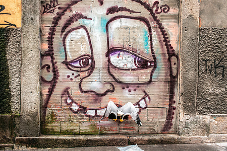 波尔多 街头艺术 壁画 葡萄牙 脸 波尔图 葡萄牙语 明信片背景