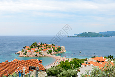 美丽的岛屿和豪华渡假岛黑山 巴尔干 亚得里亚海 欧洲 异国情调 天堂图片