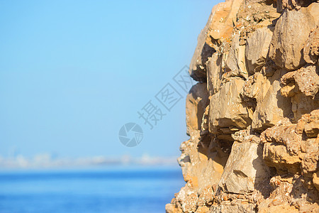 希腊的视图 钓鱼 堡垒 帕罗斯 海岸 树木 天空 地中海图片