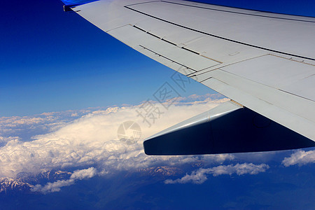 空中天空和云层背景 航班 航空 清除 商业 精神 航空公司图片