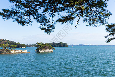 日本松岛湾岛岛图片