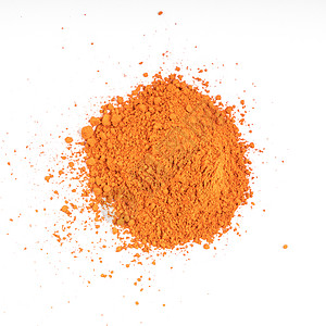 颜料色粉 云 干燥 印度 涂层 画 橙子 液体 墨水图片