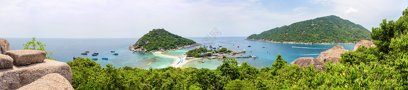 高南元岛全景岛 南园 热带 海景 夏天 自然 顶峰 船图片