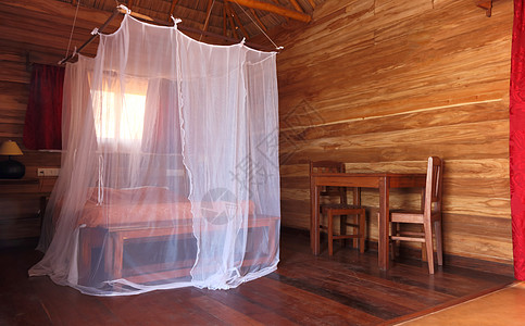 床上的蚊子蚊帐 房子 非洲的 蚊帐床 平房 酒店 毯子图片