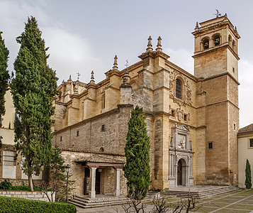 格拉纳达圣耶罗尼莫修道院 美丽 石头 宗教高清图片