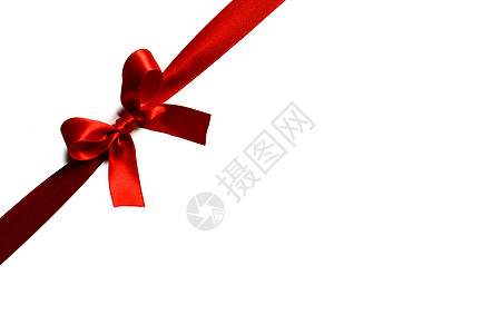白色的红礼弓 庆典 摄影 丝绸 包装 圣诞节 假期背景图片