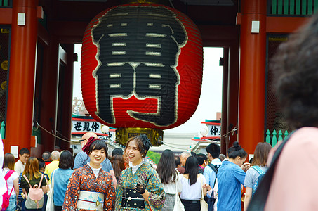 日本东京圣宗二寺 美丽 假期 走 旅行 节日 戏服图片