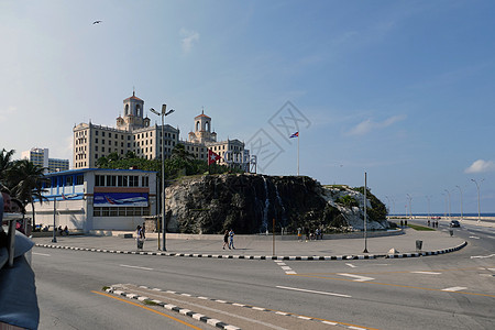 哈瓦那市 古巴国家旅馆 韩国戏剧拍摄地点和会场的录像图片