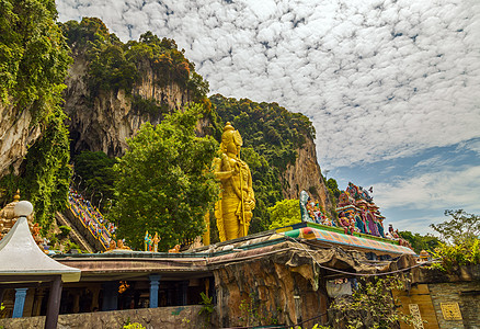 巴郎山马来西亚吉隆坡的黑风洞金主 Murugan背景