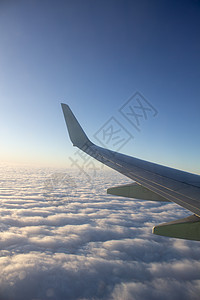 空中机翼在天空中 从高处观察 车辆 高的机器高清图片素材