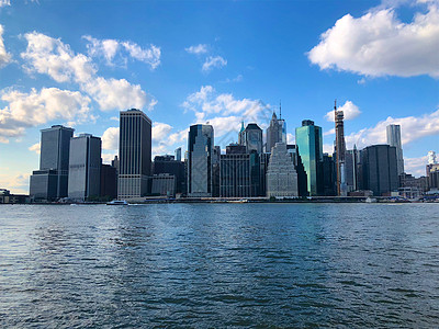 曼哈顿天线 与美国纽约金融区和世界贸易中心合设 假期 东河图片