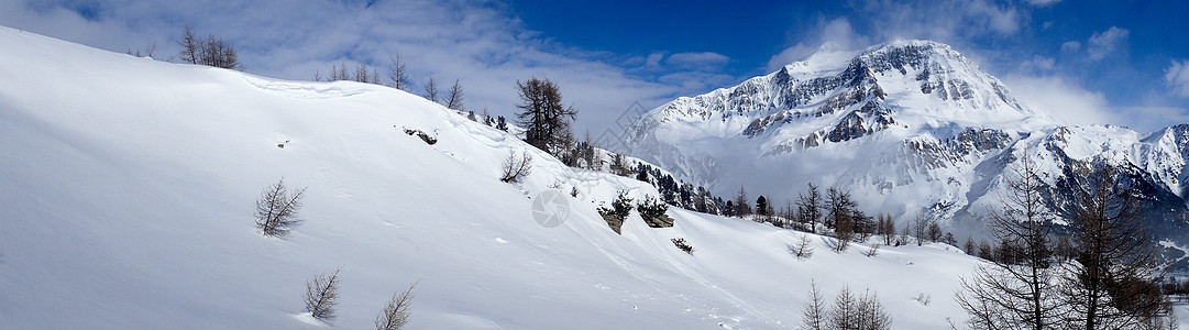 冬季风景 拉雷西奥运河和科伦贝河口 旅游 瑞士图片