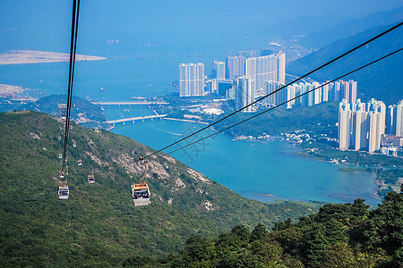 来自香港公园的有线车 招待 剧院 乐趣 周末 天空图片