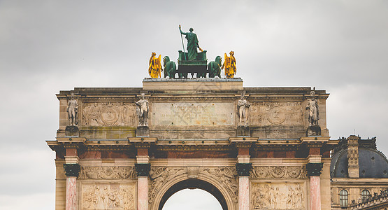 巴黎凯旋门 旅行 天空 建筑 卢浮宫 地标 遗产 博物馆 城市图片