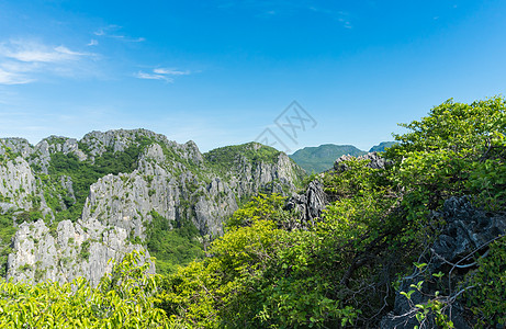 高大石山素材高大景点普拉丘亚普·希里汗 旅行 泰国 温暖的 暖光背景