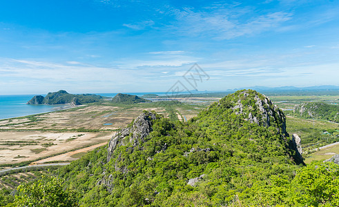 高大石山素材高大景点普拉丘亚普·希里汗 暖光 热带 晴天 岩石背景