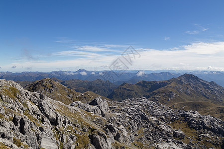 卡胡朗吉国家公园的欧文山 旅游 户外 岩溶 新西兰高清图片