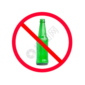 禁止喝酒不喝酒标志 玻璃 葡萄酒 红色的 庆典 圆圈 瓶子 摄影背景