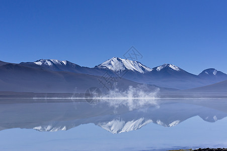 高峡平湖高平湖 玻利维亚 南美洲 拉古纳佛得角 绿湖 旅行 云背景