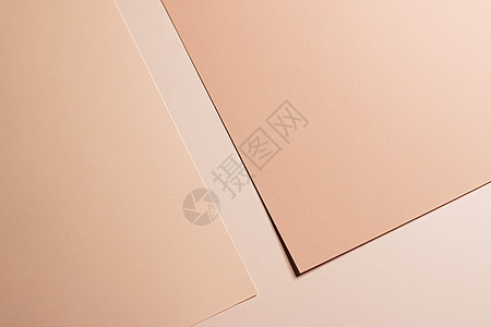 Beige A4文件 作为办公室文具平板 豪华品牌的平板套件和模型品牌设计 笔记 纸图片