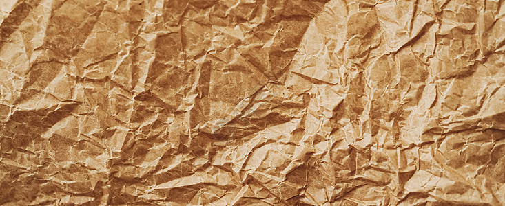 皱巴巴的棕色羊皮纸平面背景豪华品牌平面布局和 mocku 品牌标识设计 样机 假期图片