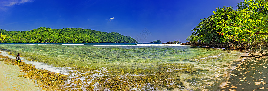 印尼海滩 晴天 海岸 蓝色的 热带 夏天 宁静 国家图片