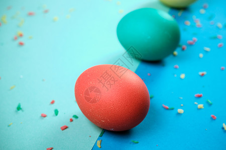 彩色鸡蛋 复活节假期 抽象 tex 的地方 工艺图片