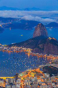 里约热内卢市秋光之城 力拓 拉丁 城市景观 全景 旅游背景图片