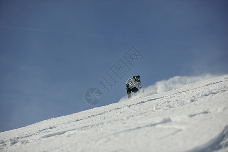 雪板妇女 山 假期 滑雪者 山脉图片