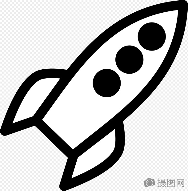 火箭简笔画