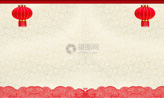 中国风红色喜庆节日素材图片