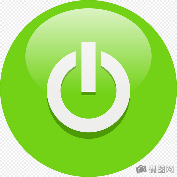 绿色开关按钮