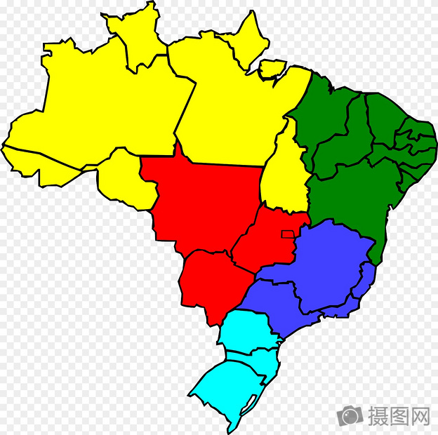 巴西地图
