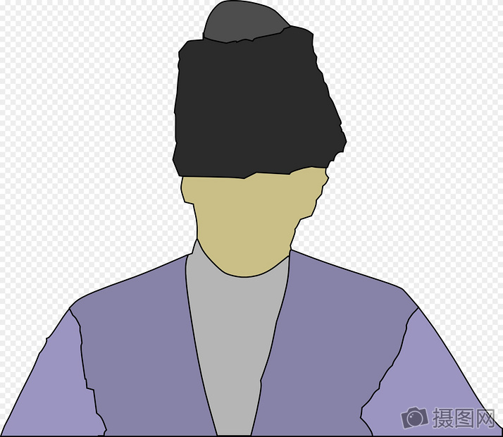 蒙住眼睛的人