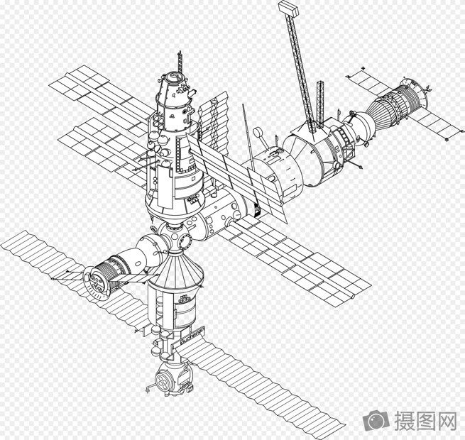 空间站图片