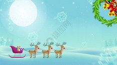 冬天下雪圣诞节海报背景图片